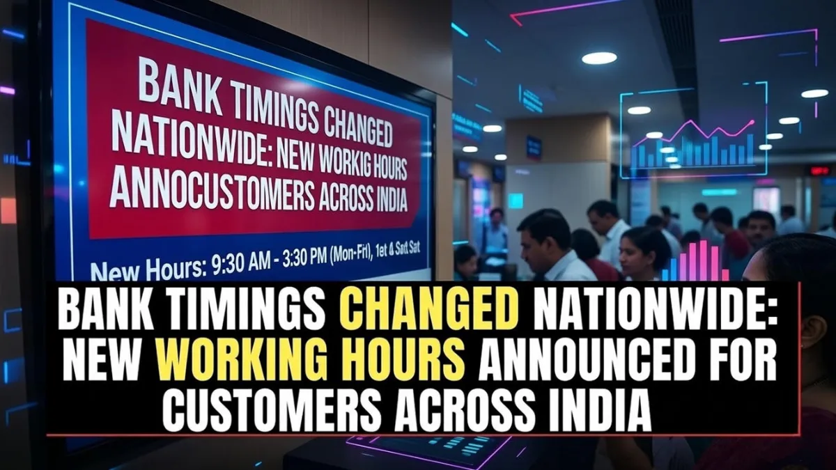 Bank Timings Changed Nationwide