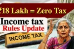 No Tax on Rs 18 Lakh Income